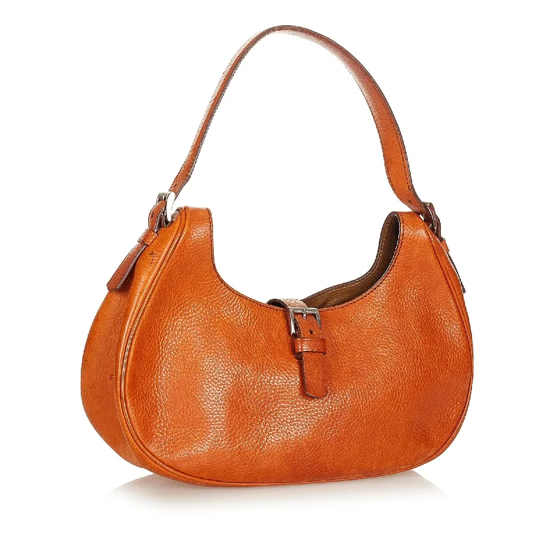 Affordable designer bag dupes  Prada Leather Shoulder Bag 26981